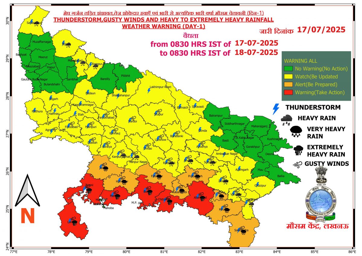 Heavy Rain Alert