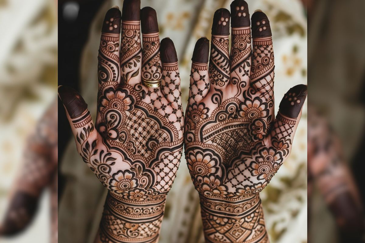 Sawan Mehndi Design