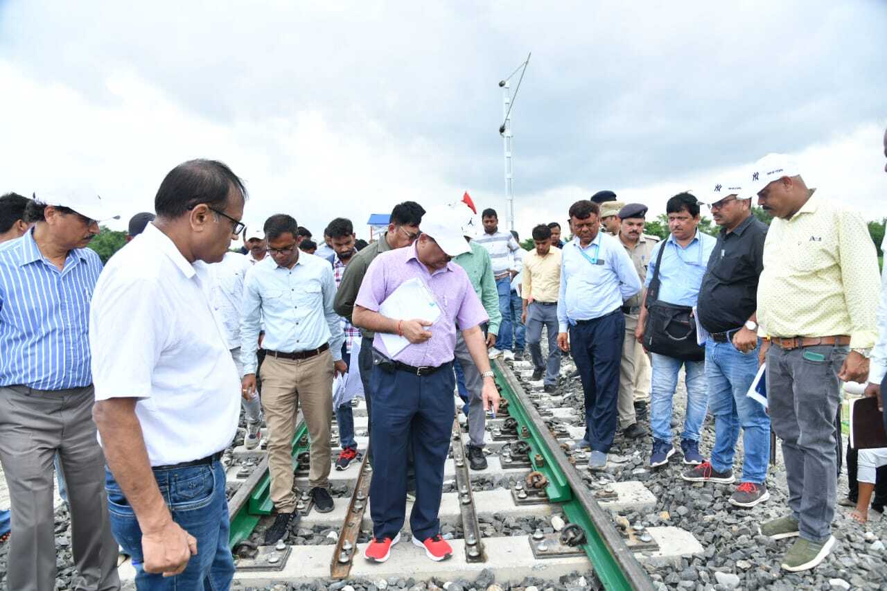 अररिया-गलगलिया बीजी लाइन में जल्द दौड़ेगी ट्रेन