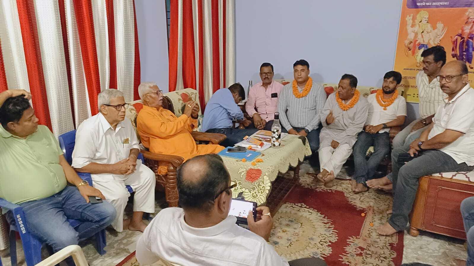 संगठन विस्तार को लेकर जायसवाल सवर्गीय समाज की हुई बैठक