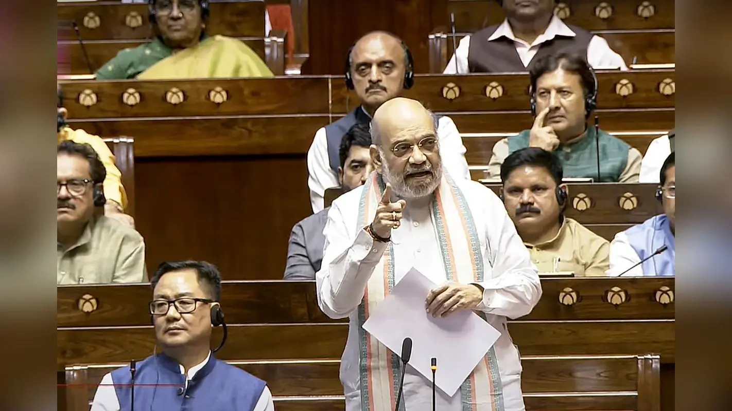 Operation Mahadev : संसद में बोले अमित शाह- पहलगाम हमले के दोषी तीनों आतंकियों को मार गिराया गया