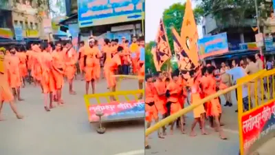 गोकर्णनाथ में कांवड़ियों का बवाल: DJ रोकने पर बैरिकेडिंग तोड़ी, पुलिस से भिड़े, वीडियो वायरल