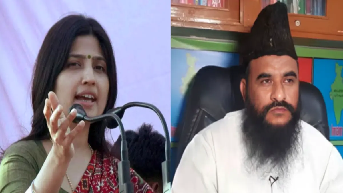 डिंपल यादव पर आपत्तिजनक टिप्पणी से घिरे मौलाना साजिद, लखनऊ में FIR — बोले, “नंगा शब्द आपत्तिजनक नहीं”