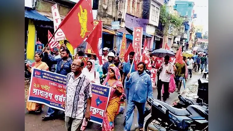 बांकुड़ा में भी आंशिक प्रभाव