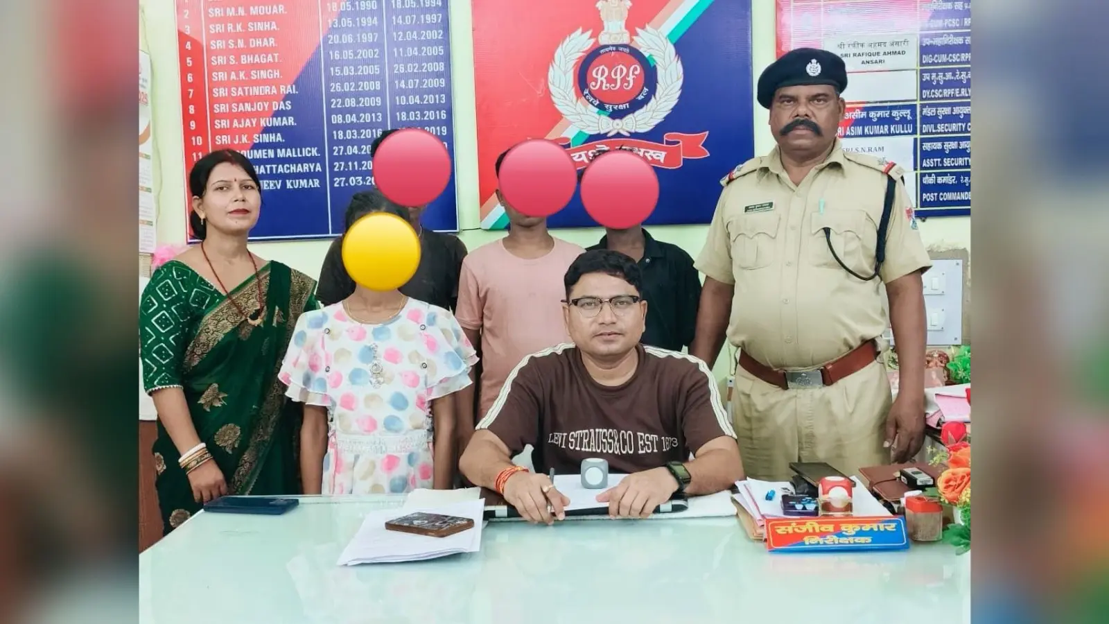 चेन्नई व दिल्ली जा रहे एक किशोरी सहित चार नाबालिग बरामद