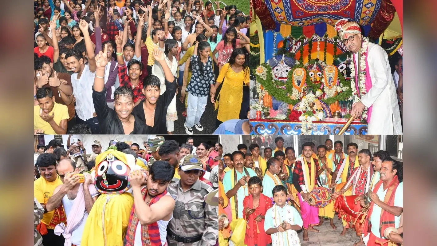 Ghurti Rath Yatra 2025: मौसीबाड़ी से अपने धाम लौटे भगवान जगन्नाथ, गूंजे जयकारे, बहुड़ा यात्रा में दिखा श्रद्धालुओं का उत्साह