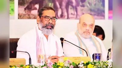 हेमंत सोरेन ने अमित शाह के सामने 1.36 लाख करोड़ के बकाया और सरना धर्म कोड समेत 31 मुद्दे उठाये