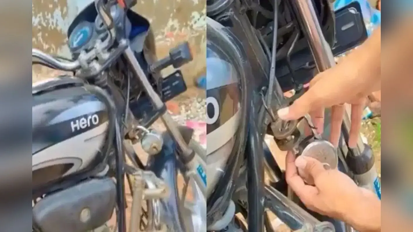 Hero Splendor Theft Guard: स्प्लेंडर को चोरों से बचाने की तकनीक देख आप भी बोलेंगे- 21 तोपों की सलामी डिजर्व करता है बनानेवाला