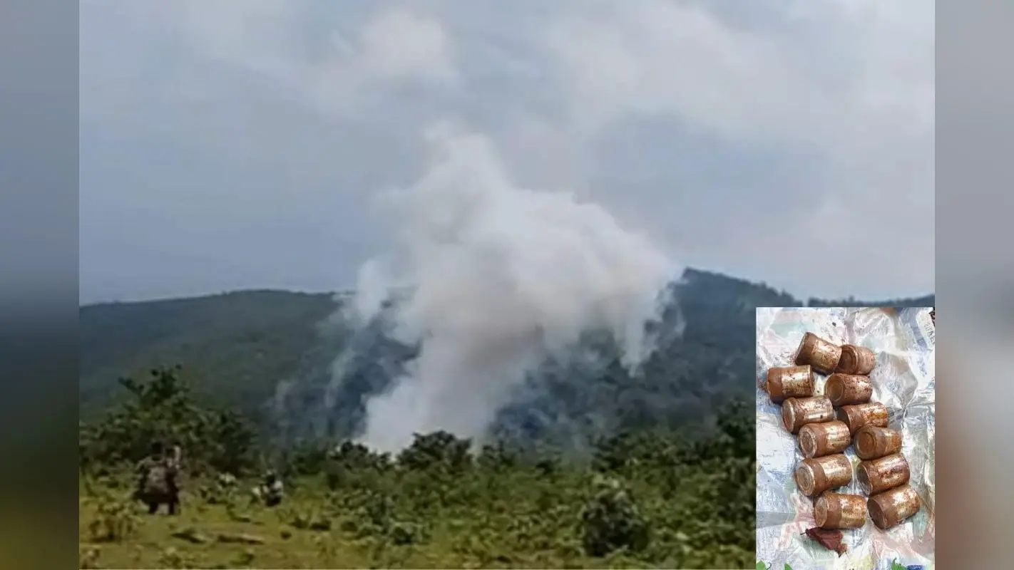 भाकपा माओवादियों की साजिश फिर नाकाम, झारखंड के इस जंगल से 12 IED बम बरामद