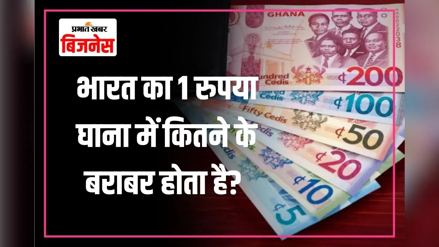 भारत का 1 रुपया घाना में कितने का होता है? सच्चाई जानकर आंखें खुली की खुली रह जाएंगी