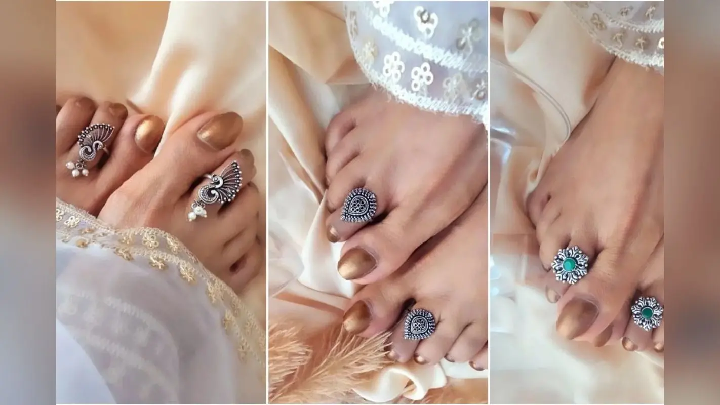 Latest Toe Ring Design:अपने पैरों को दें परफेक्ट लुक, ट्रेंड में हैं ये टो रिंग्स डिजाइन