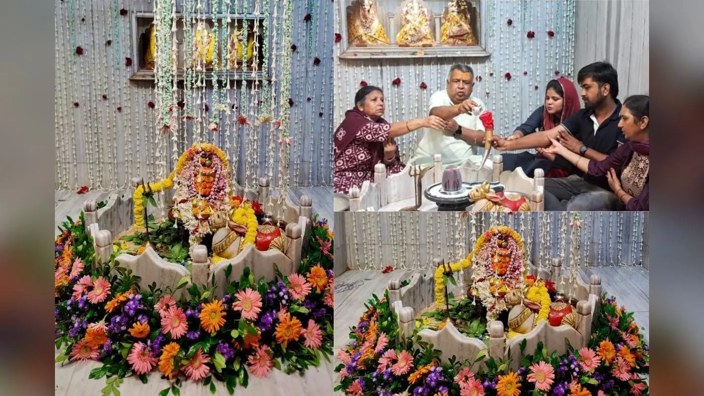 Maha Rudrabhishek: रांची के इस मंदिर में महारुद्राभिषेक, बाबा भोलेनाथ के जयघोष से हुआ शिवमय