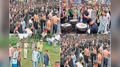 Jharkhand News: झारखंड में मुहर्रम जुलूस के दौरान कई जगहों पर बवाल, जमकर चले पत्थर, तलवार से हमला