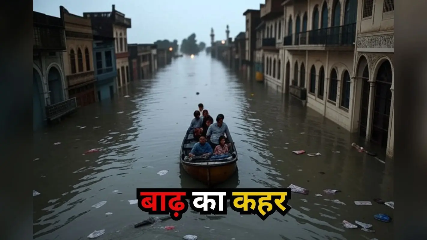 Pakistan Flood: पाकिस्तान में बाढ़ और बारिश से भारी तबाही, 10 दिनों में 72 की मौत