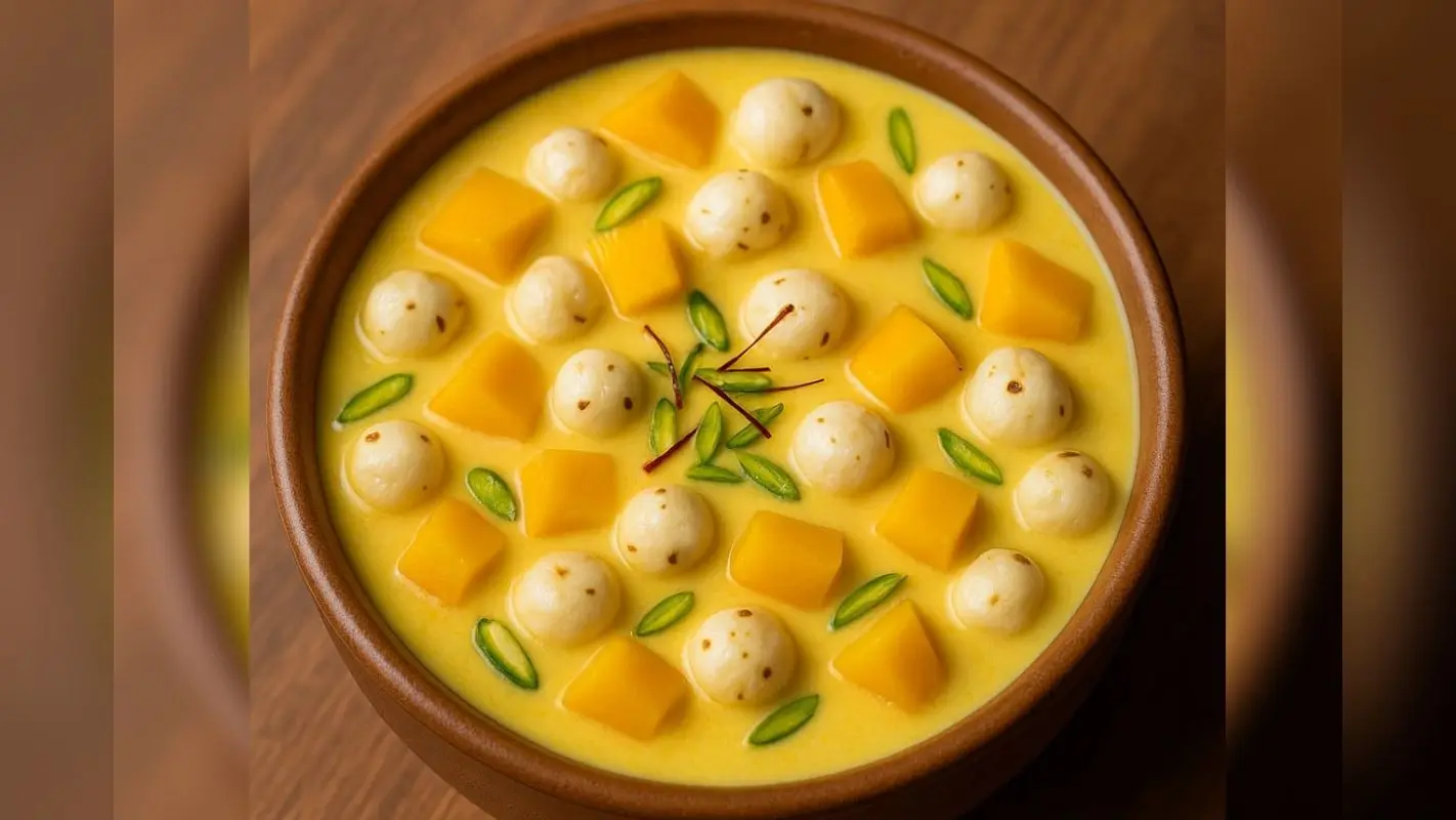 Rabdi Recipe: व्रत हो त्योहार हर मौके पर बनाएं टेस्टी मैंगो मखाना रबड़ी, जानें आसान विधि