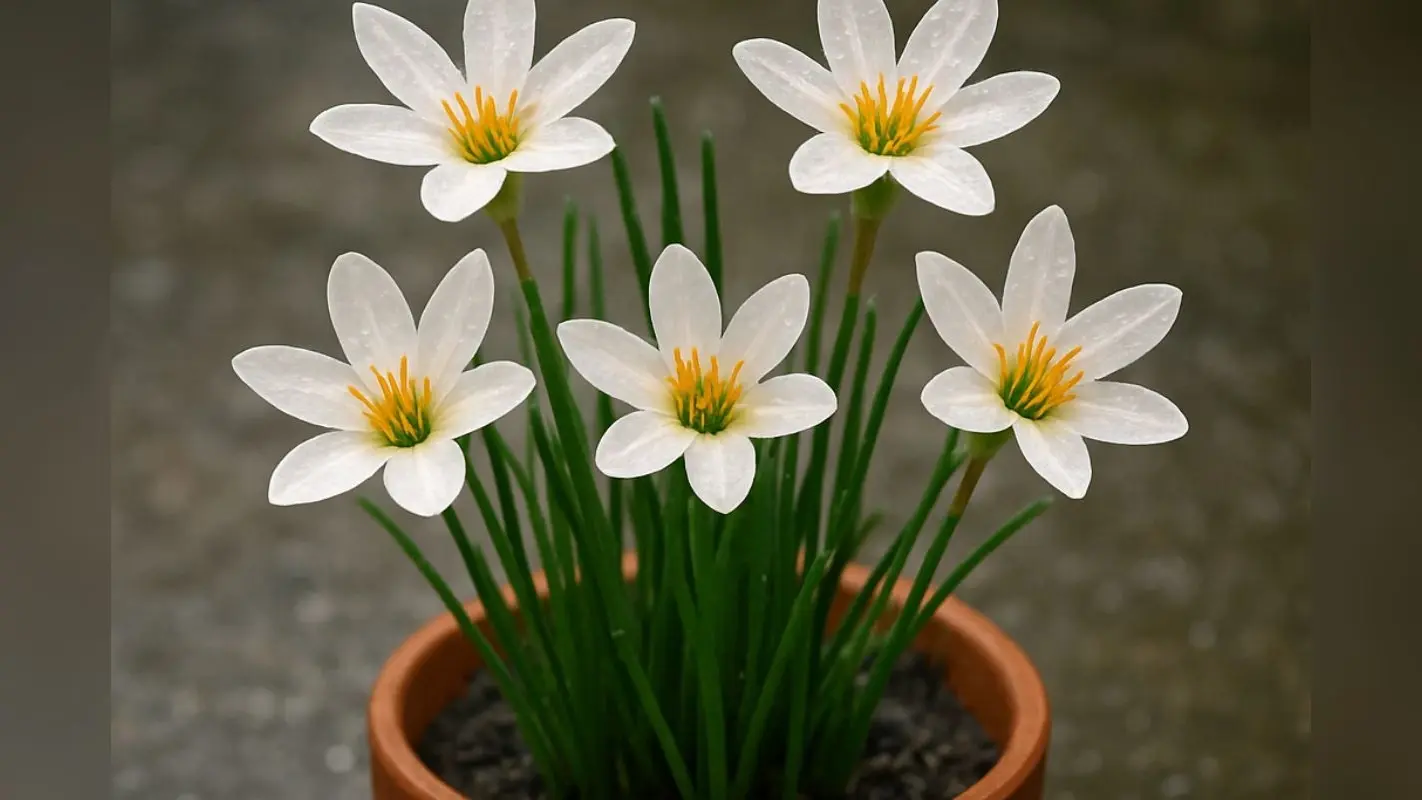 Rain Lily Plant Gardening Tips: बारिश के मौसम में खिल उठेगा गार्डन, लगाएं रेन लिली