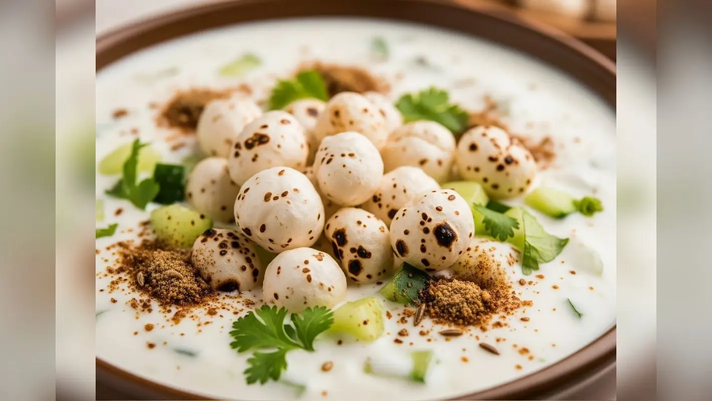 Makhana Raita Recipe: मखाने से बनाएं ये लाजवाब रायता, जानें आसान विधि