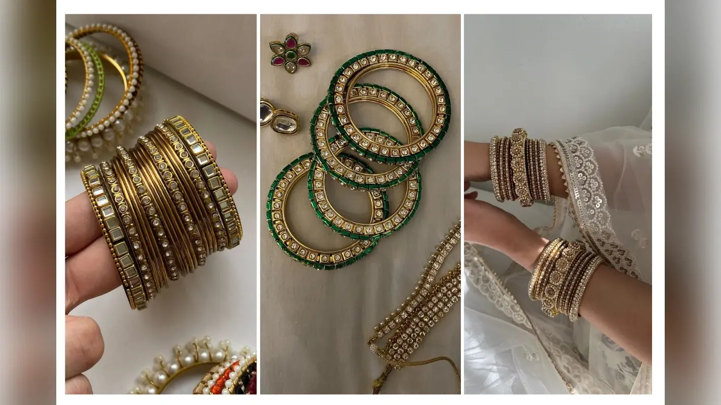 Sawan Bangles Designs: हाथों में पहनें ये सुंदर कंगन – चूड़ियों का सेट बनेगा बेहद सुंदर