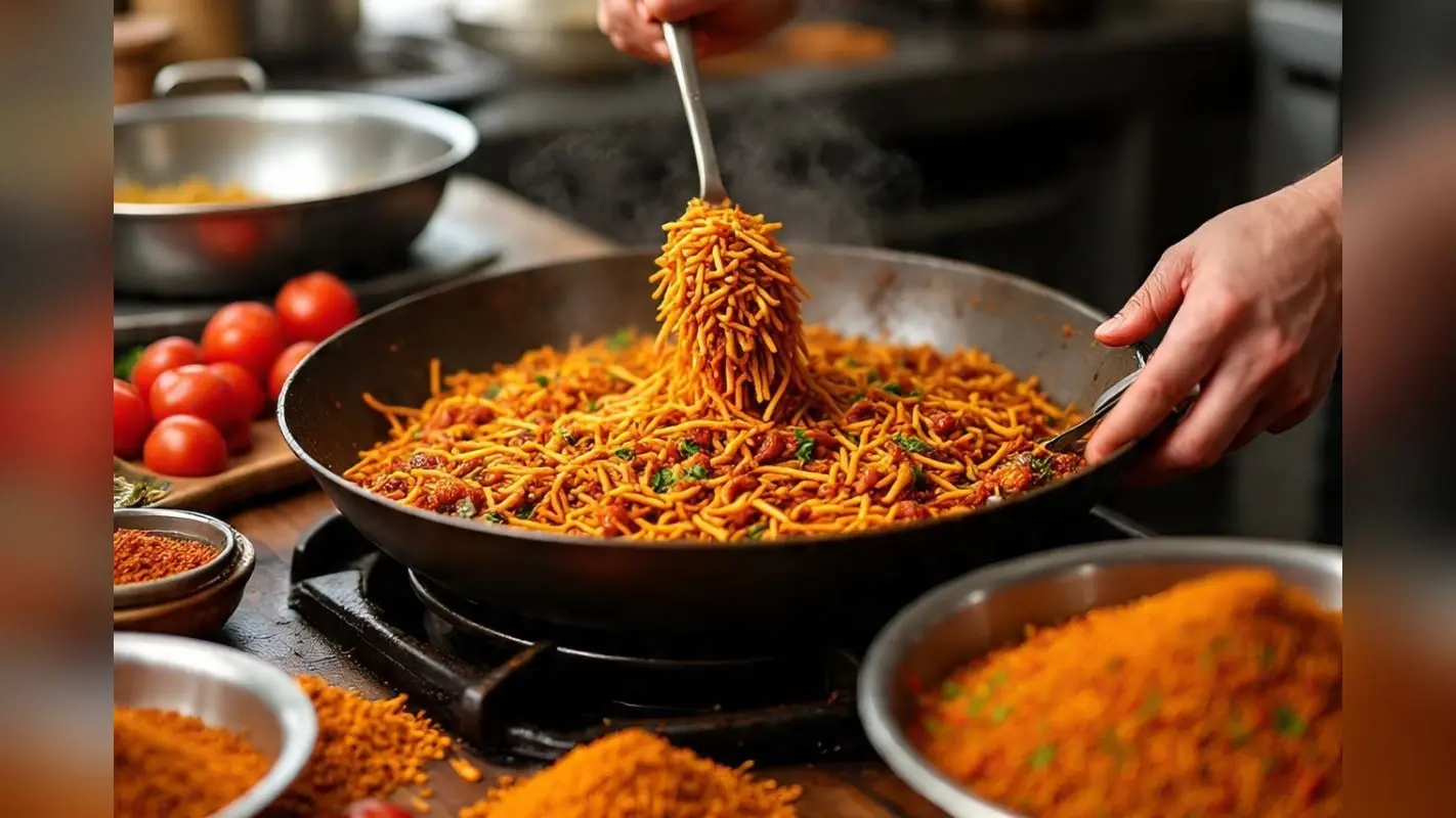 Sev Tamatar Bhaji: हरी सब्जियों से हो गए हैं बोर, तो आज ही ट्राय करें ये मसालेदार डिश