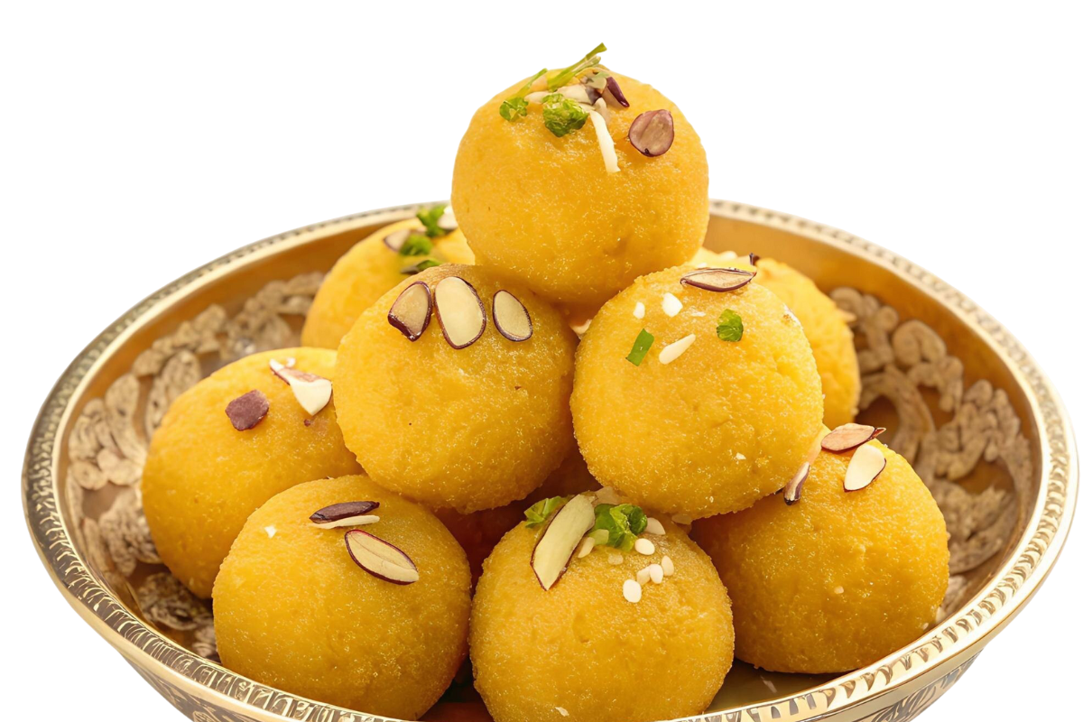 Besan ke Laddoo at Home
