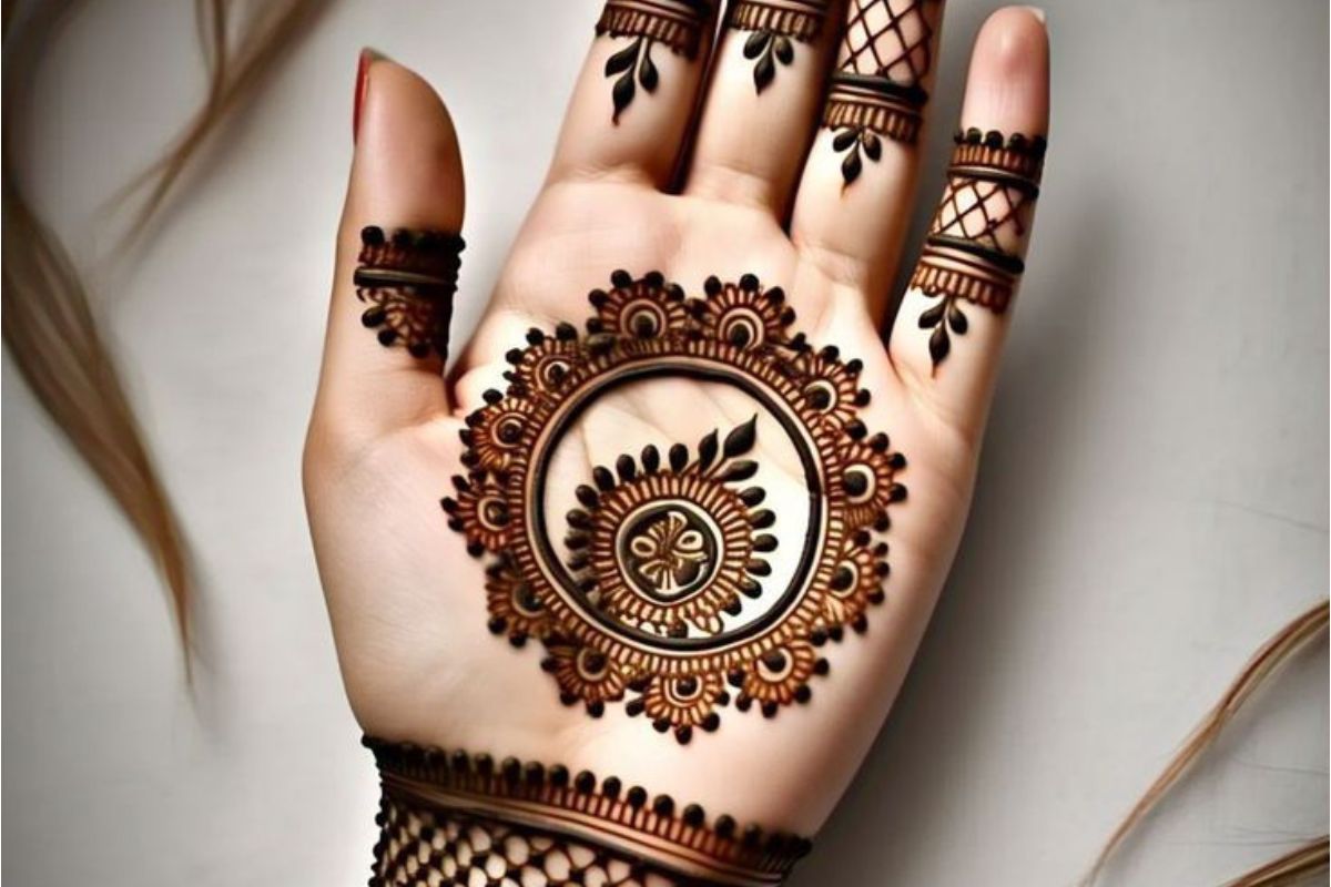 Easy Mehndi Designs For Teej