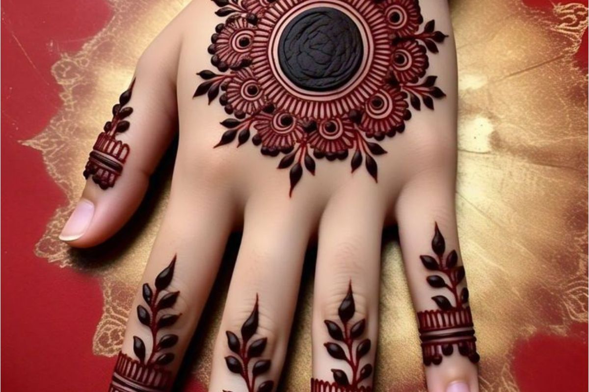 Easy Mehndi Designs For Teej