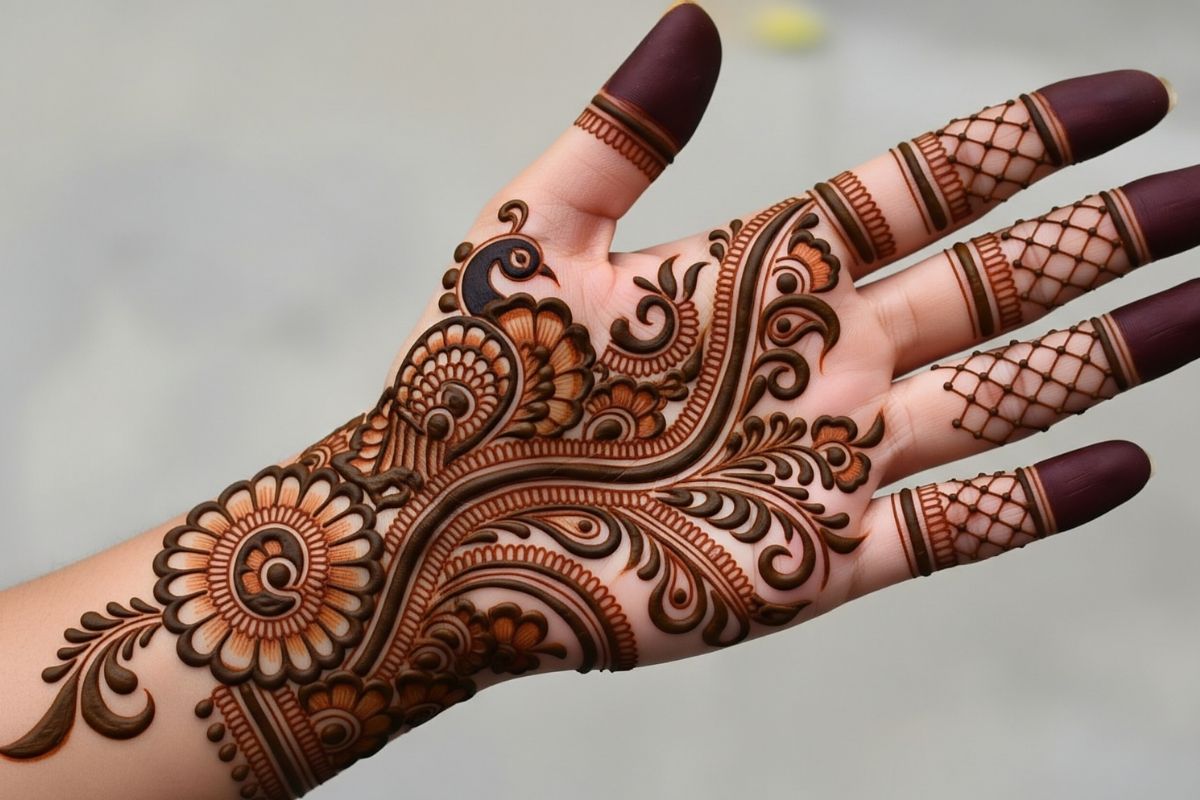Hartalika Teej Mehndi Design- 8