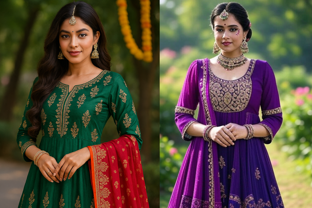 Hartalika Teej Stylish Kurti Designs