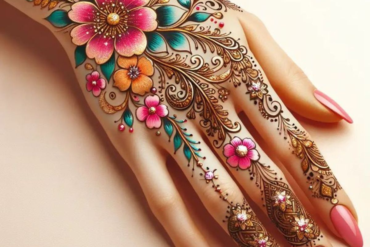 Easy Mehndi Designs For Teej