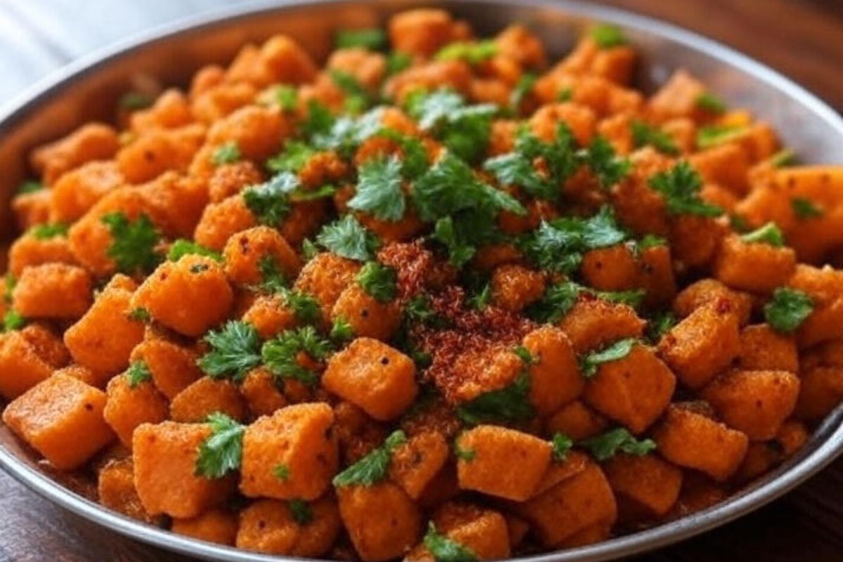 Shakarkandi Chaat for Falhaar