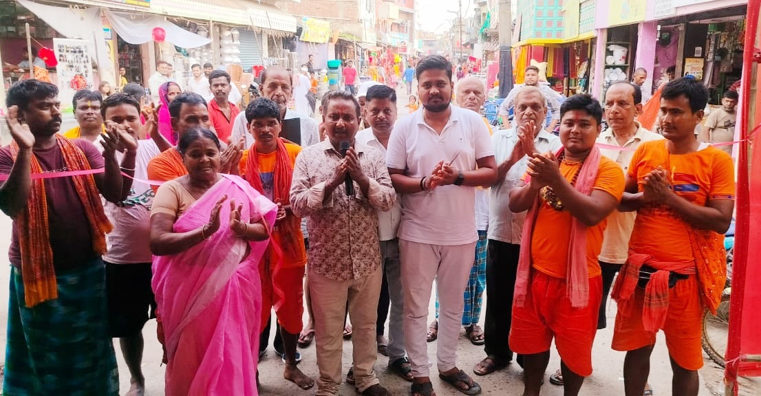 नगर उप मुख्य पार्षद ने सेवा शिविर का किया उदघाटन