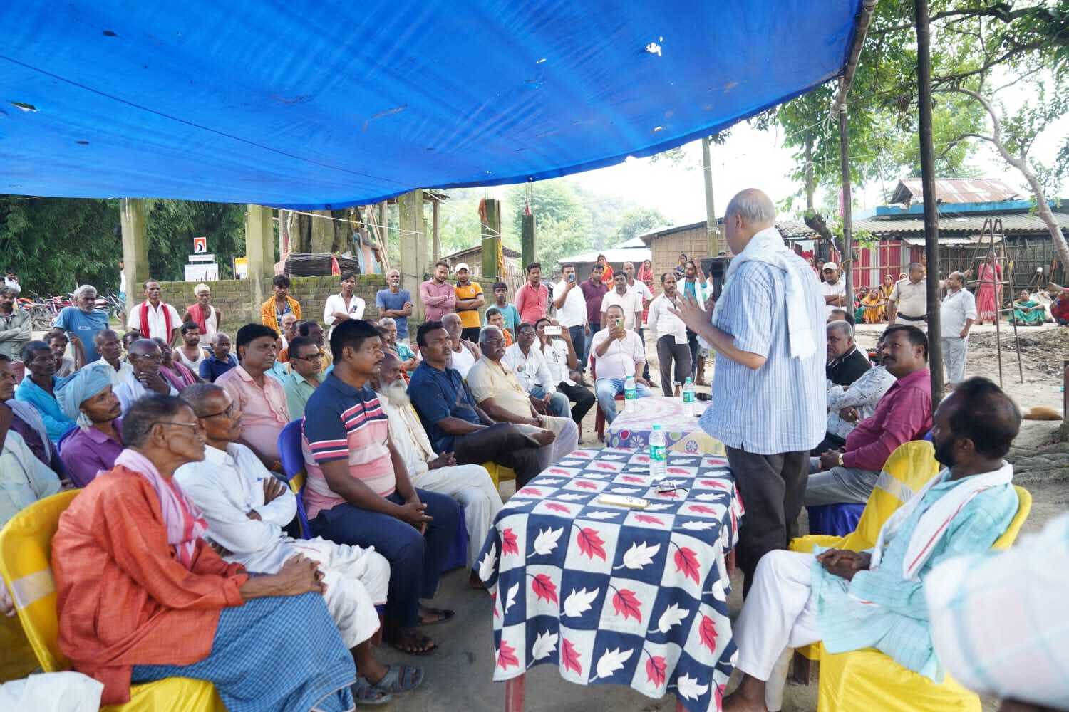 जबड़ा पहाड़पुर में विधायक ने किया आरसीसी पुल निर्माण का उद्घाटन