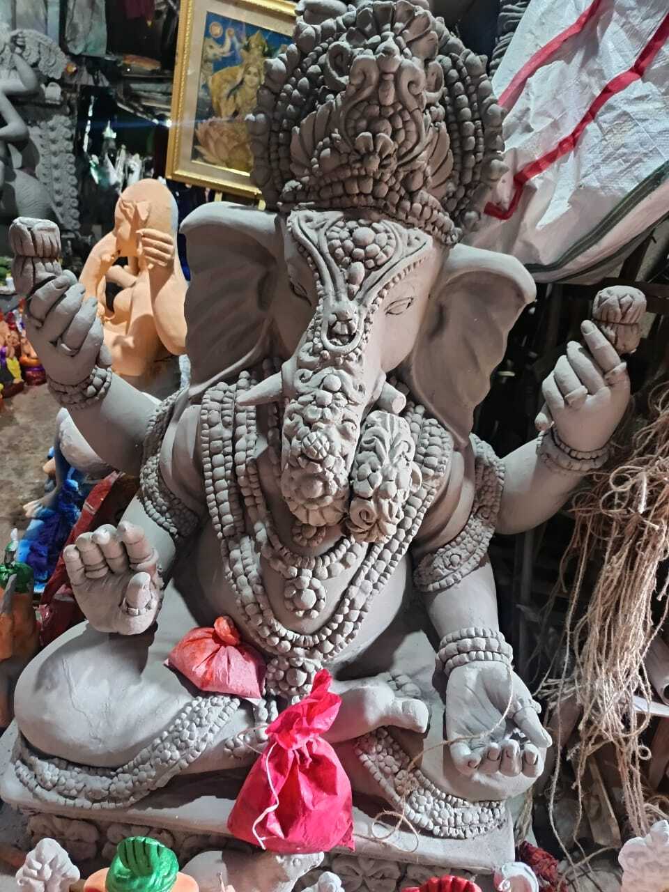 ranchi news : 27 अगस्त से शुरू हो रहा गणेशोत्सव, रांची के मूर्तिकारों के आंगन में दिख रही रौनक