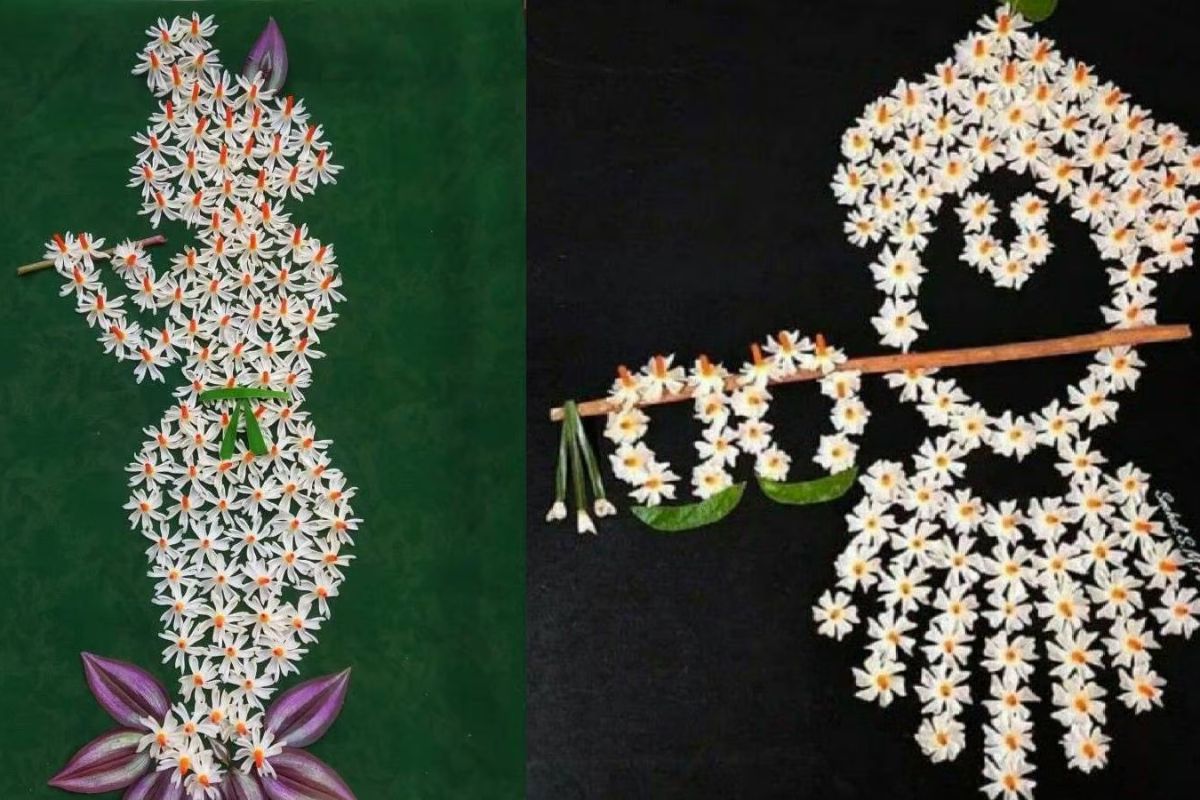 flower rangoli