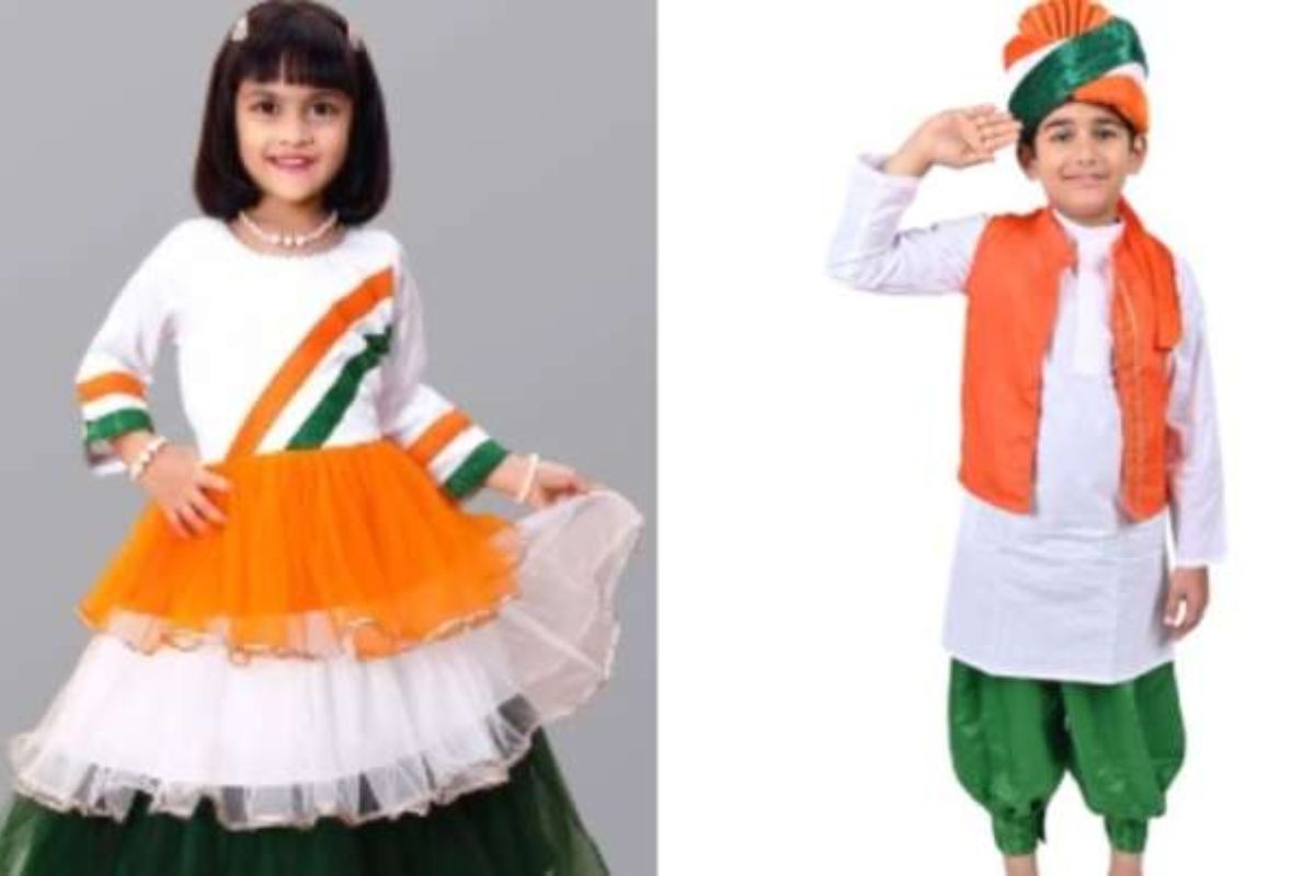 independence day fancy dress ideas for indian flags