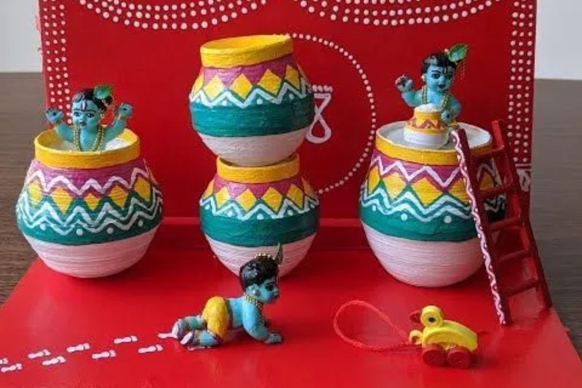 jnmaashtmi unique decoration idea with diy matki
