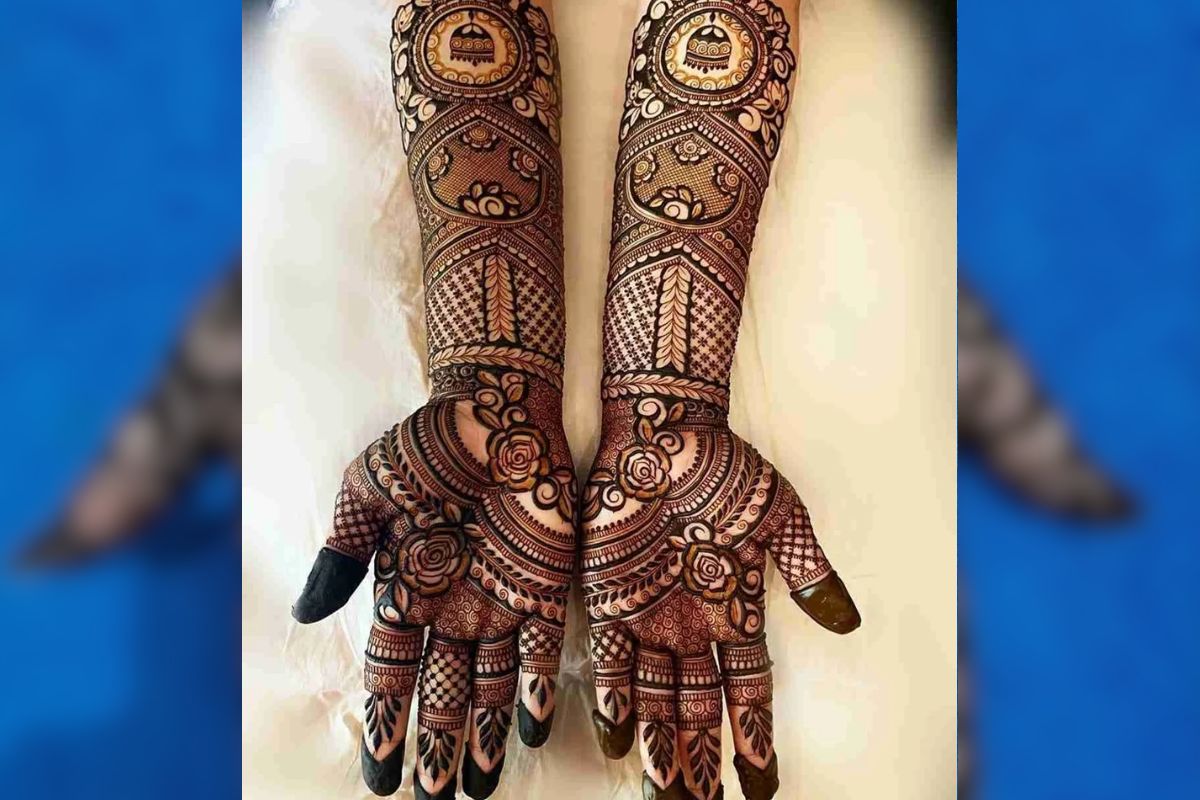 last minute mehndi design