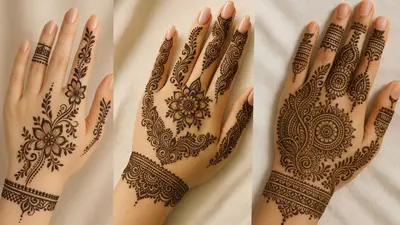 Raksha Bandhan Mehndi Design: राखी पर मेहंदी से सजाएं हाथ, इन सिंपल AI डिजाइन्स के साथ