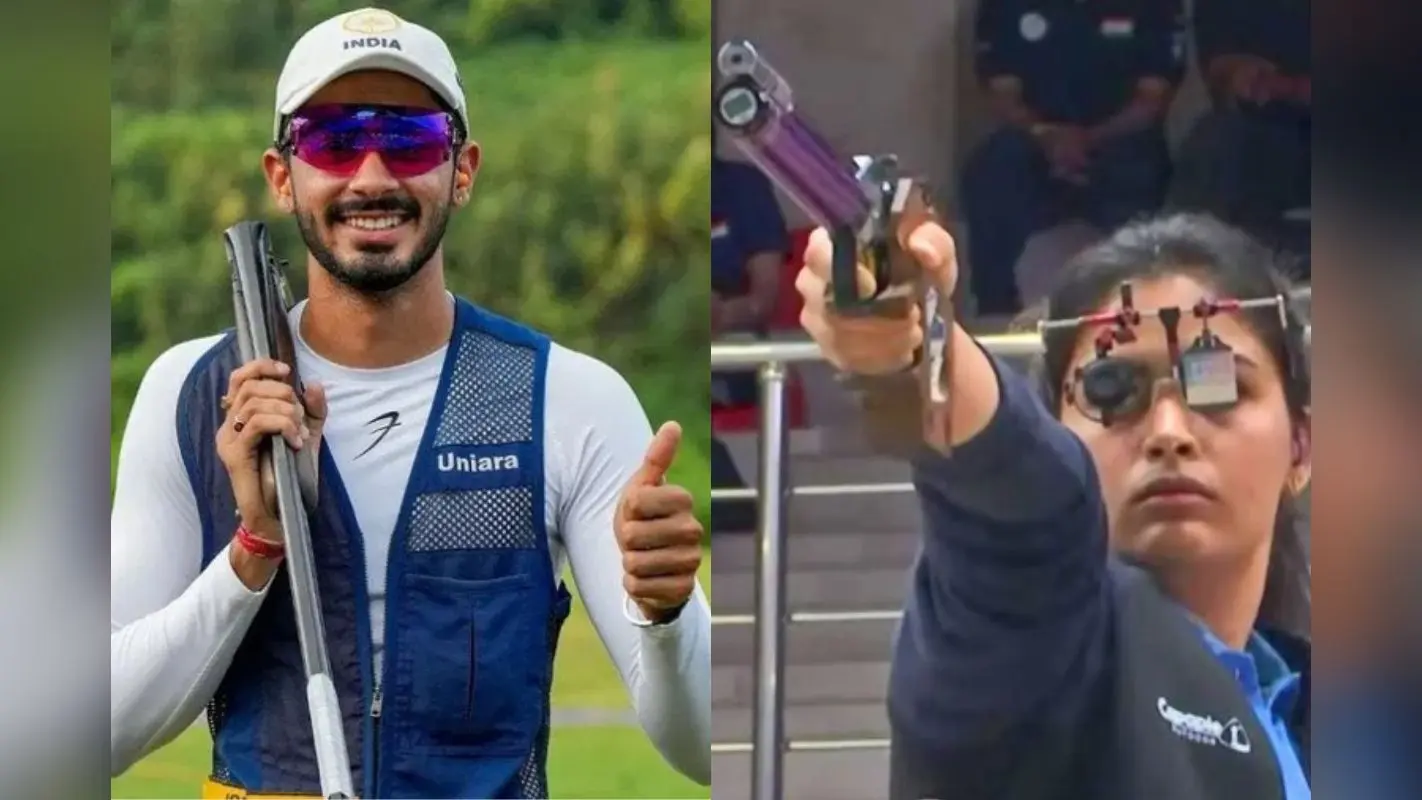 Asian Shooting Championship: अनंतजीत सिंह नरूका ने जीता गोल्ड, मनु भाकर ने दिलाया कांस्य