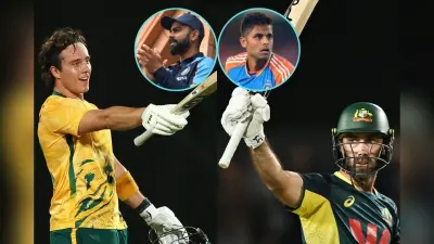 डेवाल्ड ब्रेविस ने कोहली, तो मैक्सवेल ने तोड़ा सूर्यकुमार का रिकॉर्ड-वार्नर को किया टच, AUA vs SA मैच में हुआ ऐसा कमाल