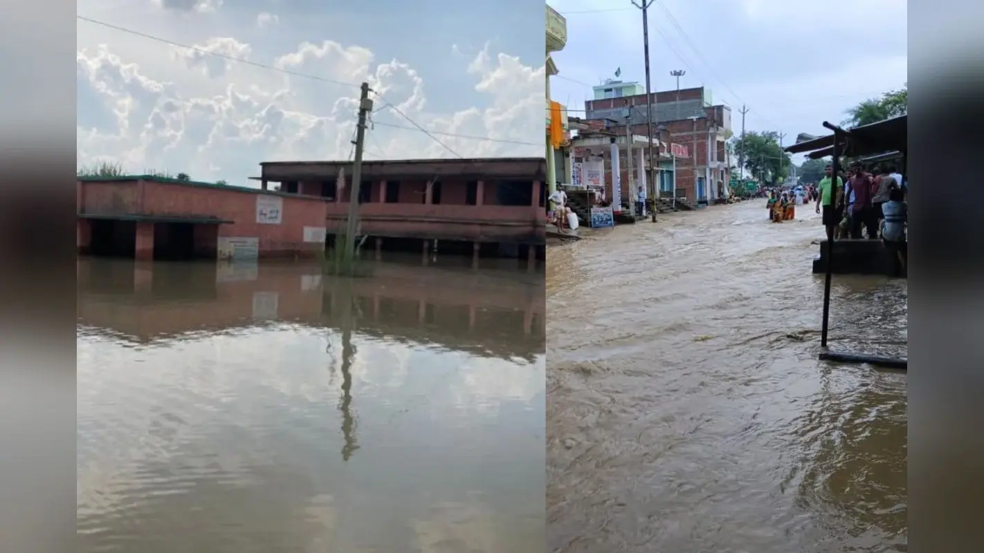 Bihar Flood: बिहार के इन जिलों में बाढ़ से तबाही का मंजर! स्कूल, घर के साथ सड़कें भी डूबीं, पावर कट
