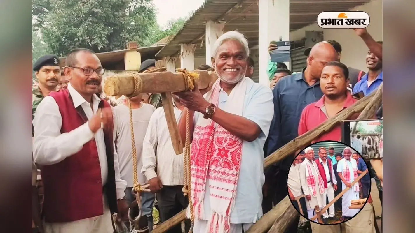 RIMS-2 विवाद: आज नगड़ी में होगा महाजुटान! चंपाई सोरेन चलायेंगे हल; बैरिकेडिंग, वाटर कैनन के साथ प्रशासन अलर्ट