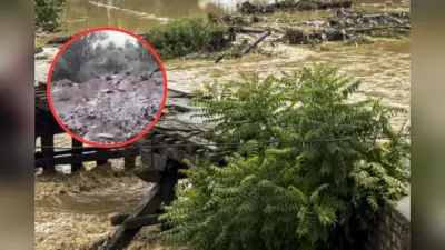 Cloudburst in Ramban : जम्मू-कश्मीर के रामबन में फटा बादल, सामने आया डरावना वीडियो