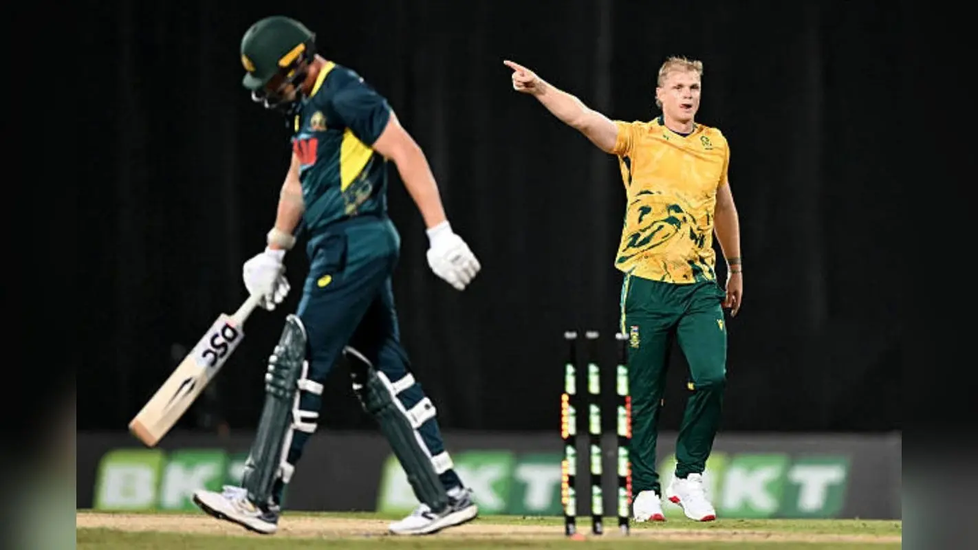 AUS vs SA: कॉर्बिन बॉश पर आईसीसी का जुर्माना, दूसरे टी20 में नियम उल्लंघन के बावजूद तीन विकेट चटकाए