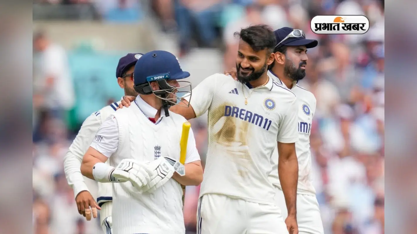 Watch: ऐसा कौन करता है भाई? आकाश दीप ने पहले आउट किया फिर कंधे पर हाथ रख दी विदाई