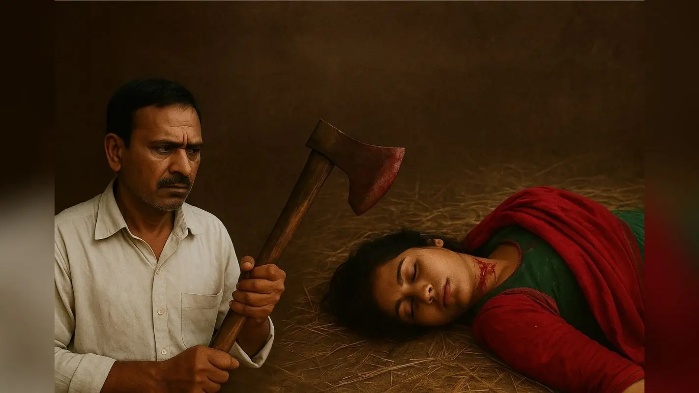 Father Kill Daughter: पापा मैं आपकी बेटी हूं मुझे माफ कर दीजिए, पिता बना ‘जल्लाद’, कुल्हाड़ी से हत्या