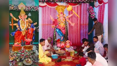 Ganesh Chaturthi 2025: झारखंड में गणेश चतुर्थी का उल्लास, विघ्नहर्ता गणपति की आराधना कर रहे श्रद्धालु