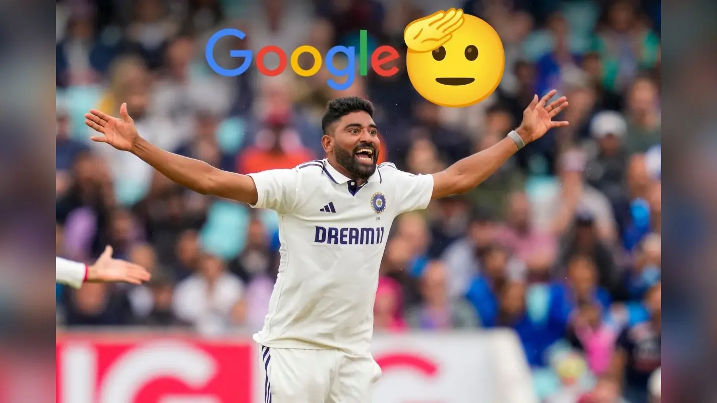 डीएसपी सिराज को Google का सैल्यूट, ओवल टेस्ट के बाद Believe पर छाए ‘मियां भाई’