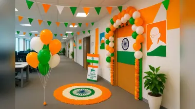 Independence Day Office Decoration Ideas: तिरंगा थीम से लेकर फोटो बूथ तक, ऑफिस की सजावट के ऐसे क्रिएटिव आइडियाज जो सभी को करेंगे इंप्रेस