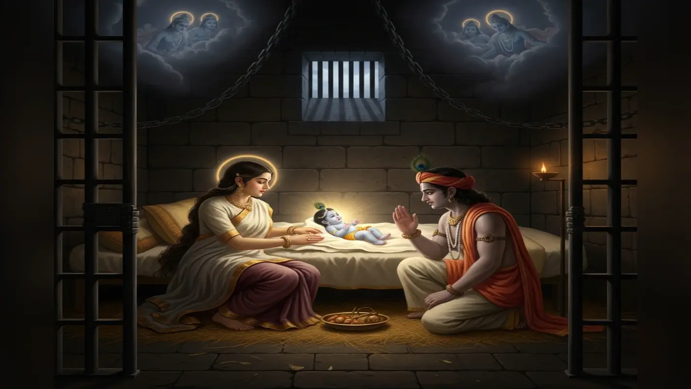 Janmashtami Vrat Katha: कृष्ण जन्माष्टमी के अवसर पर सुनें ये व्रत कथा, कान्हा जी बरसाएंगे आशीर्वाद